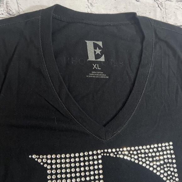 Official Elton John Ladies Fit Raised Embellishment Shirt Fits Like XS Small‎ - Picture 4 of 8